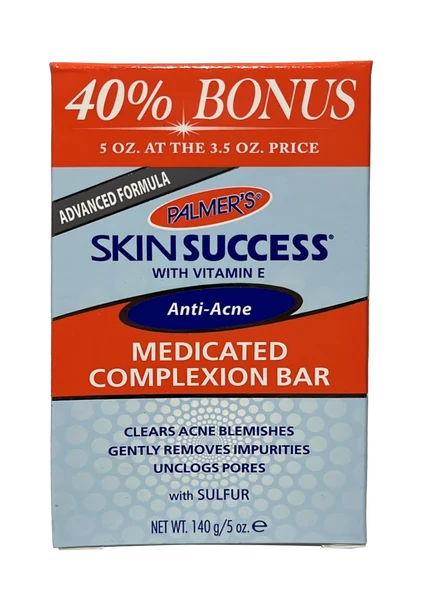 Palmers Skin Success Anti-acne Medicated Complexion Bar 140 G \ 5 Oz Palmer's