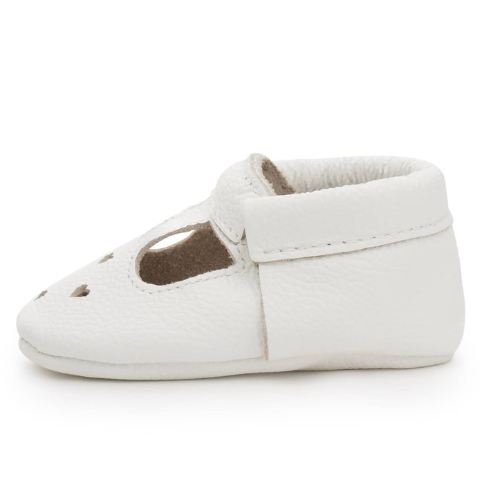 Pearl White Mary Jane - Wee Bee Baby Boutique