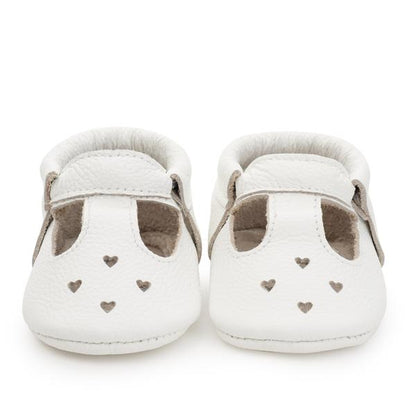 Pearl White Mary Jane - Wee Bee Baby Boutique