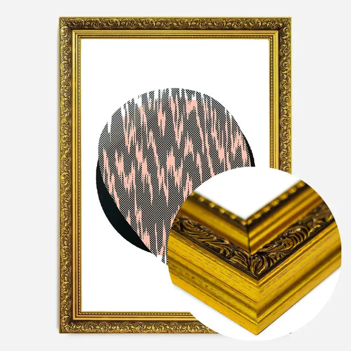 21x30cm | 8¼ x 11¾in / Gold Ornate Frame