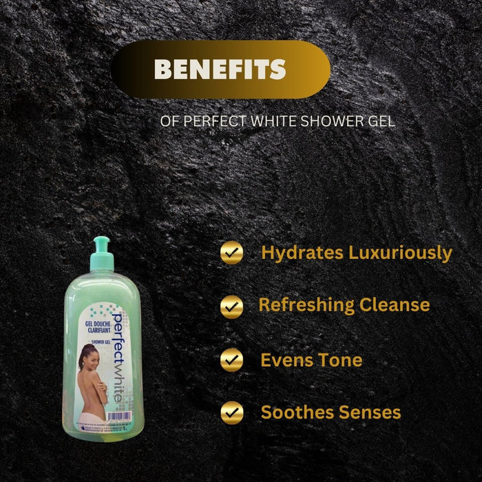 Perfect White Lightening Shower Gel 33.8 oz / 1L