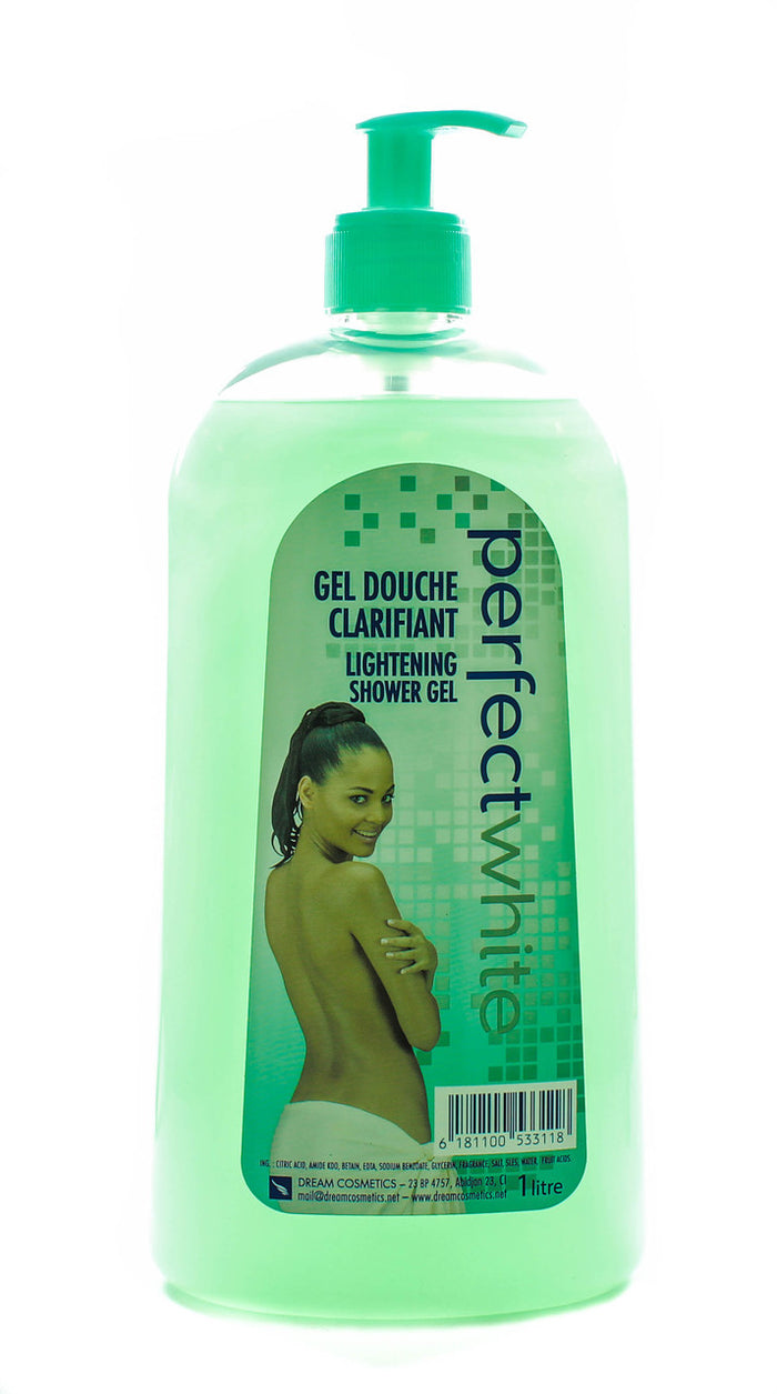 Perfect White Lightening Shower Gel 33.8 oz / 1L Perfect White
