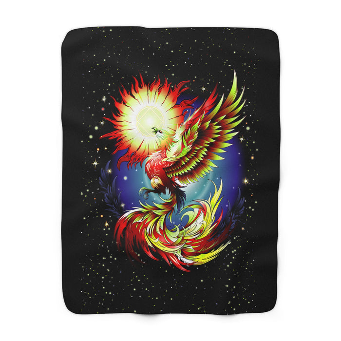 Phoenix Rising Fleece Blanket