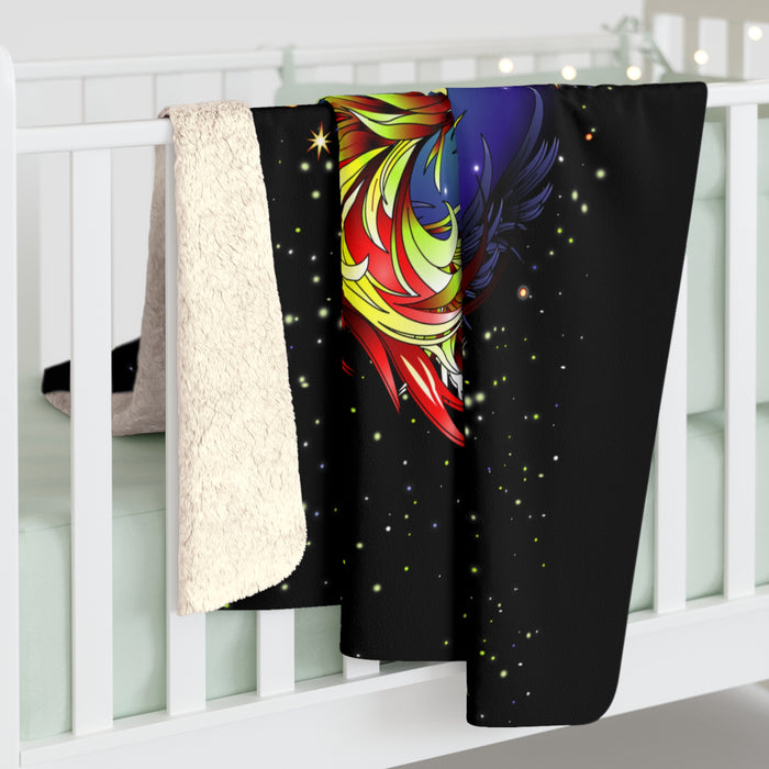Phoenix Rising Fleece Blanket