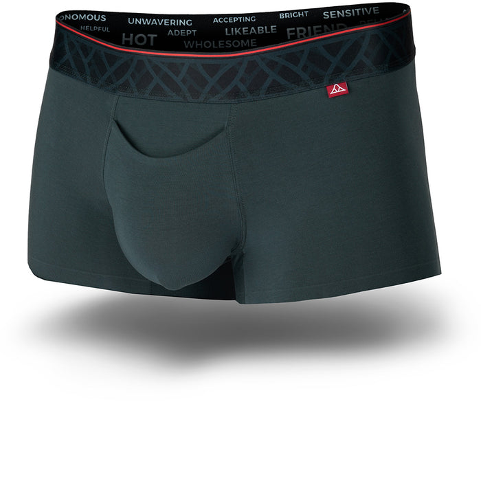 Pinatubo Seamless Trunk in Soapstone Green - Front