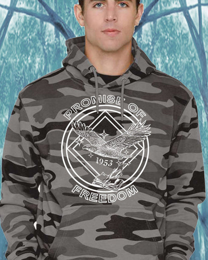 Promise Of Freedom Camo Pullover Hoodie