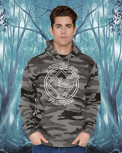 Promise Of Freedom Camo Pullover Hoodie