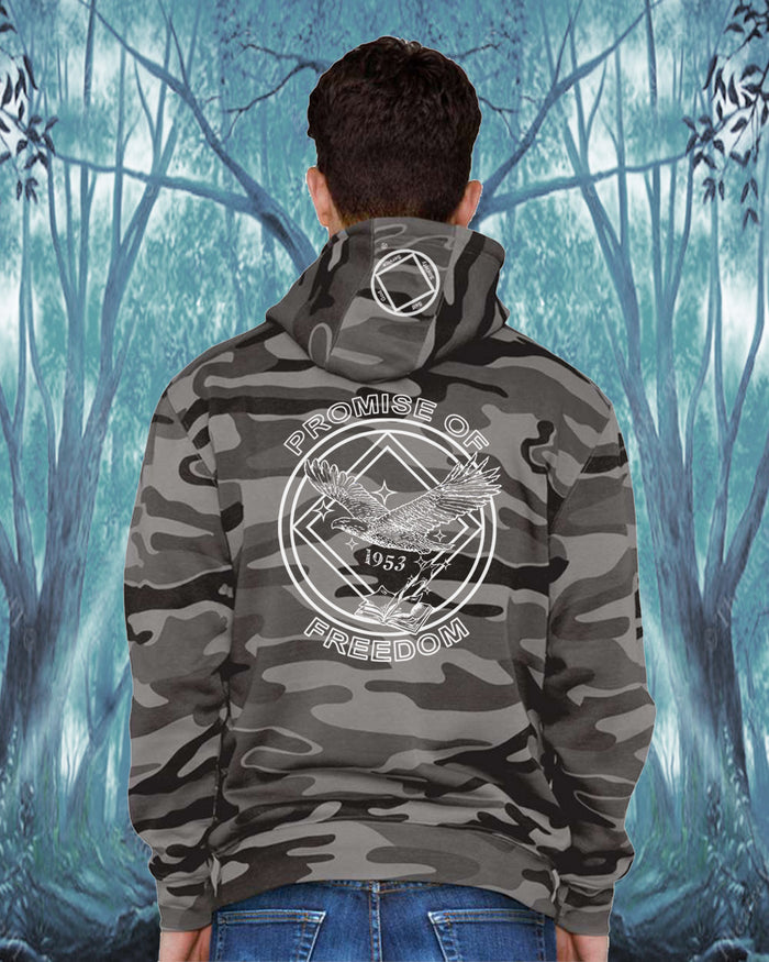 Promise Of Freedom Camo Pullover Hoodie