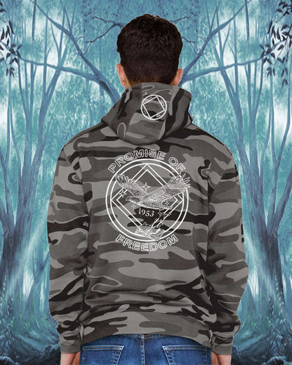 Promise Of Freedom Camo Pullover Hoodie