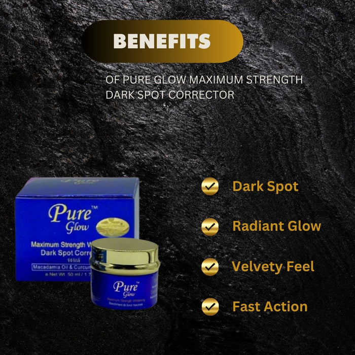 Pure Glow Maximum Strength Whitening Dark Spot Corrector 1.7 oz