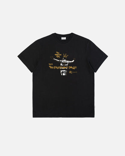 ART OF x QPR Streets Won't Forget Tee | Black Graphic Football T-shirt