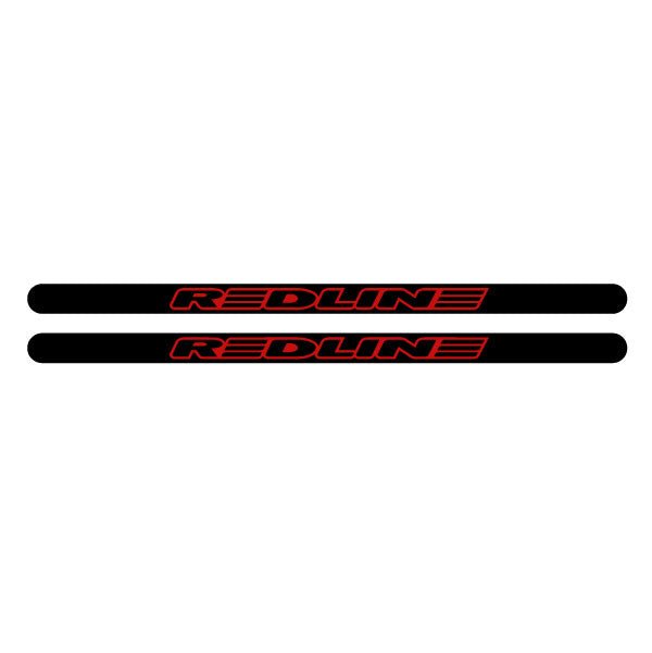 Redline - 90'S Flight crank decal set - BLACK