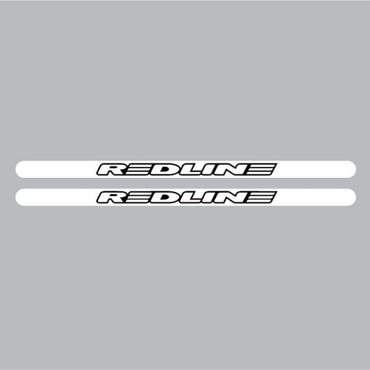 Redline - 90'S Flight crank decal set - WHITE-BLACK
