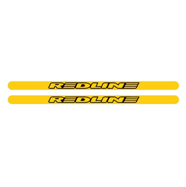 Redline - 90'S Flight crank decal set - YELLOW