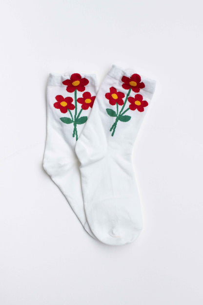 Retro Bloom Socks