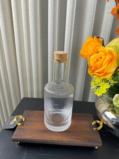 Bavary RIBBLE KARAAF TRANSPARANT- GOLD  1,15 Liter