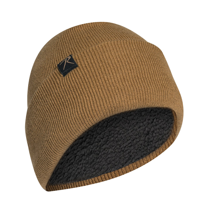 Rothco Deluxe Fine Knit Sherpa-Lined Watch Cap