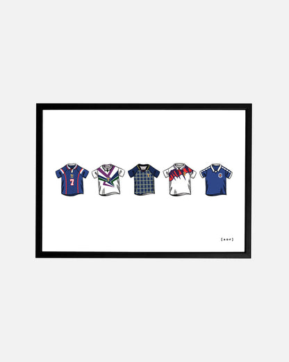 ART OF Scotland Classics Framed Print | Football Wall Art