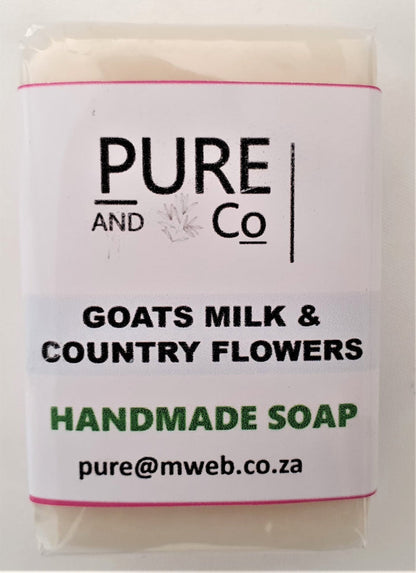 Soap  - Goats Milk and Country Flowers 158 grm