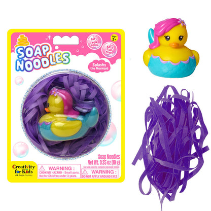 Soap Noodles with Collector Duck - Mermaid - Wee Bee Baby Boutique
