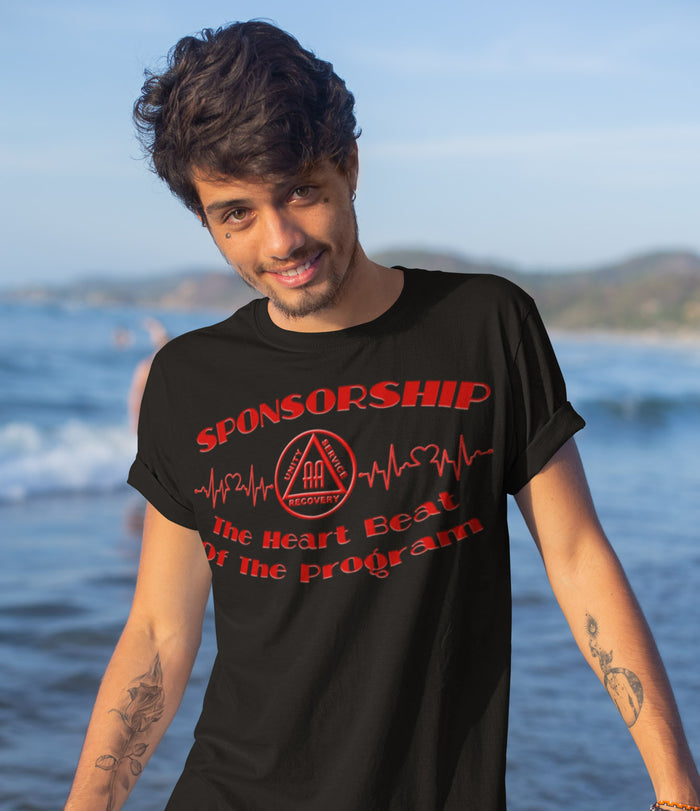 Sponsorship The Heart Beat AA dtg Tee
