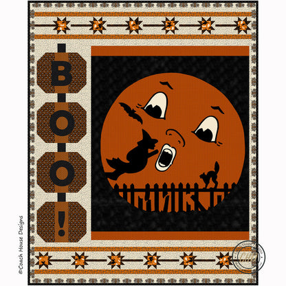 Spooky Moon Downloadable PDF Quilt Pattern