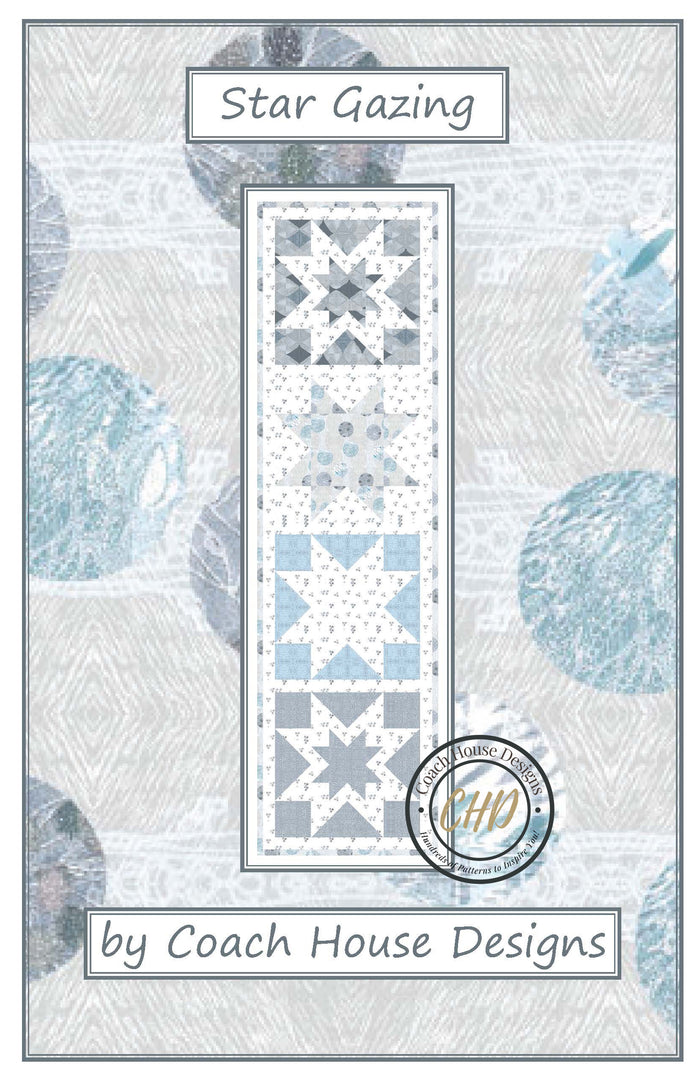 Star Gazing Downloadable PDF Table Runner Pattern