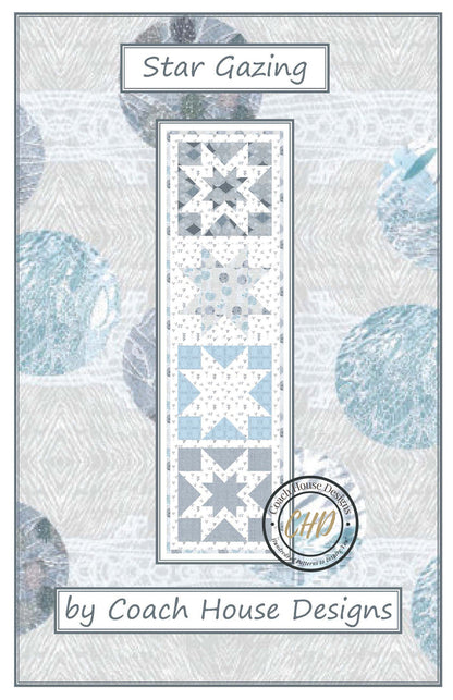 Star Gazing Downloadable PDF Table Runner Pattern