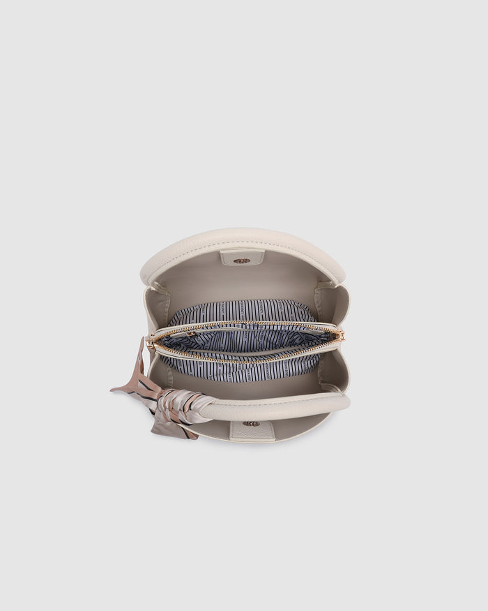 Steffie Mini Tote Bag - Vanilla
