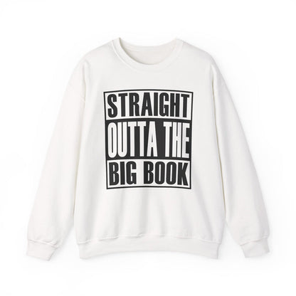 Straight Outta The Big Book dtg Crewneck Sweatshirt