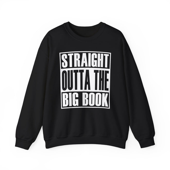 Straight Outta The Big Book dtg Crewneck Sweatshirt