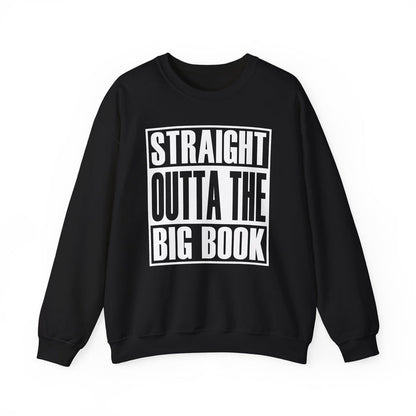 Straight Outta The Big Book dtg Crewneck Sweatshirt