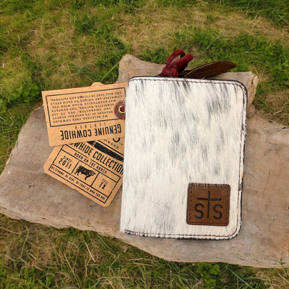 STS Ranchwear Women's Cowhide Hair-on Soni Leather Bi-Fold Wallet STS60378-Painted Cowgirl Western Store