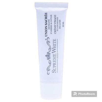 Supreme White Tube Lightening Cream Luxury Sacred Union supreme white