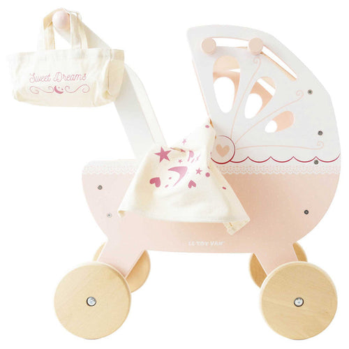Sweet Dreams Doll Pram - Wee Bee Baby Boutique