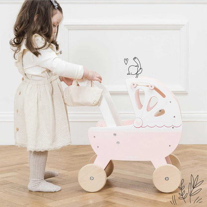 Sweet Dreams Doll Pram - Wee Bee Baby Boutique