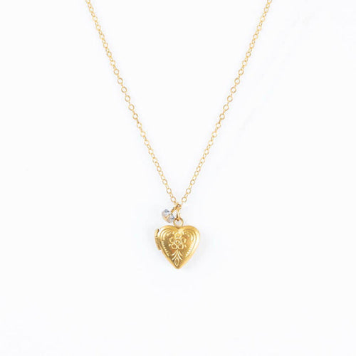 Sweet Heart Locket Necklace