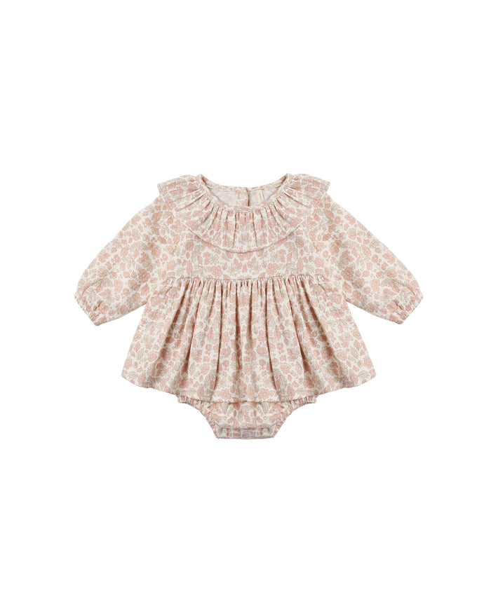 Thalia Romper || Pink Blossom