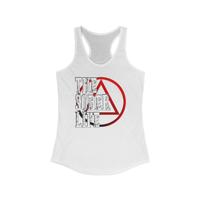 The Sober Life AA Racerback Tank