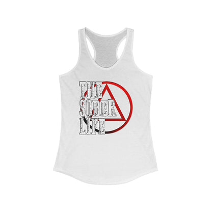 The Sober Life AA Racerback Tank