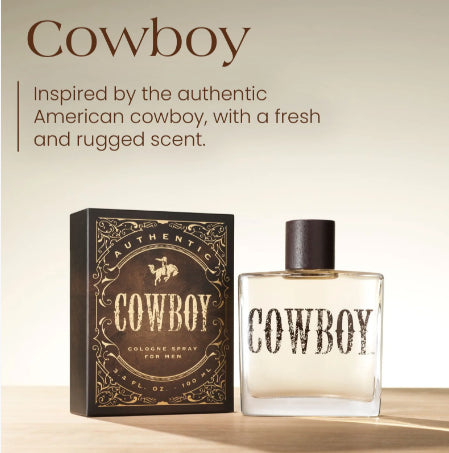 Tru Western Men's Cowboy 3.4 oz Cologne Spray 90092