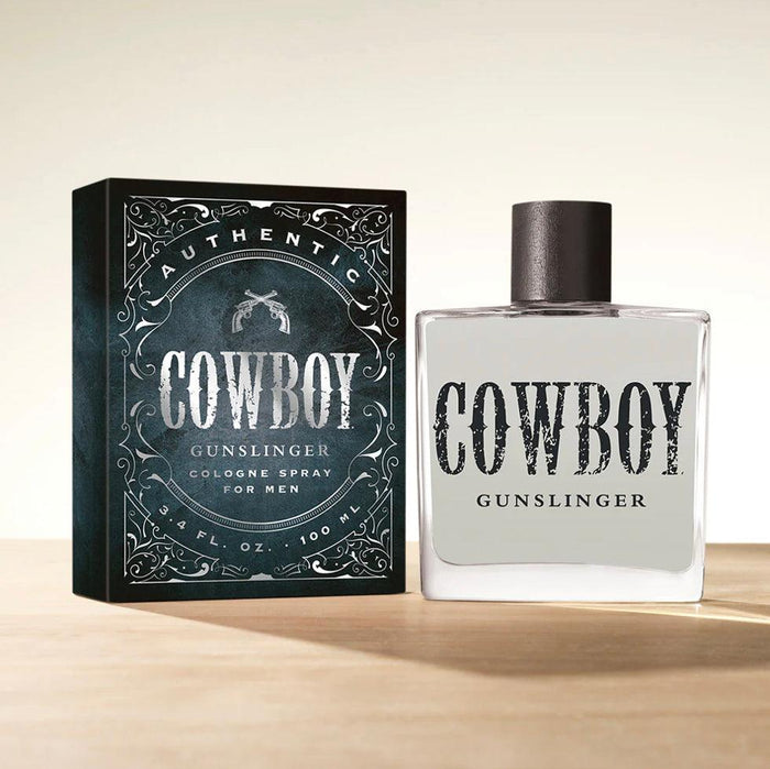Tru Western Men's Cowboy Gunslinger 3.4oz Cologne Spray 95194-Painted Cowgirl Western Store