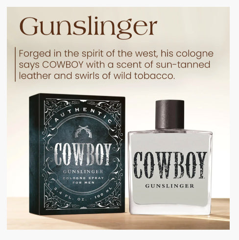 Tru Western Men's Cowboy Gunslinger 3.4oz Cologne Spray 95194