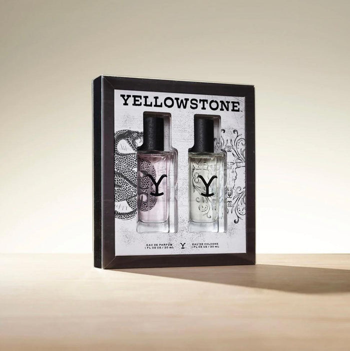 Tru Western Yellowstone His & Hers Fragrance Gift Set Men’s Cologne Women’s Perfume 96111-Painted Cowgirl Western Store