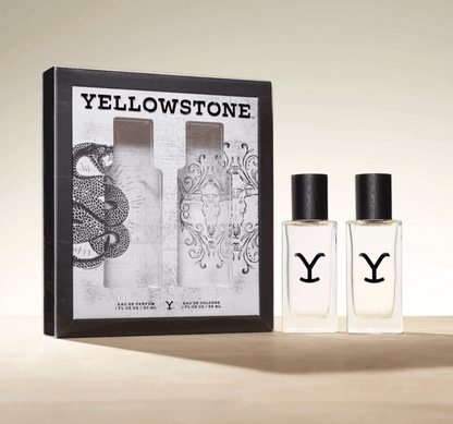 Tru Western Yellowstone His & Hers Fragrance Gift Set Men’s Cologne Women’s Perfume 96111