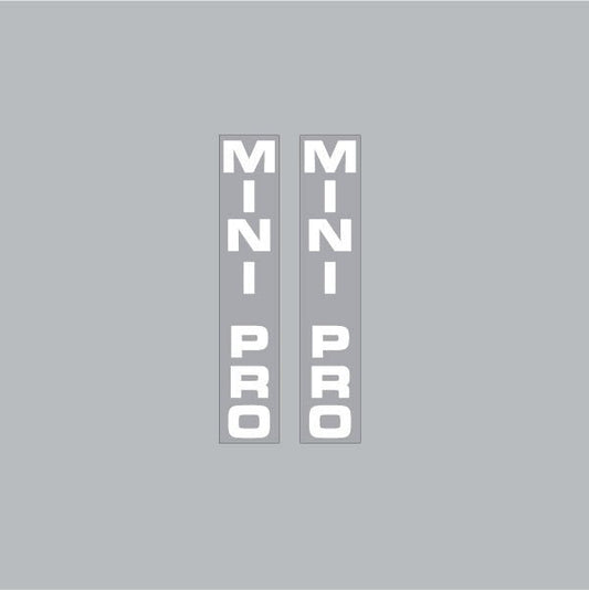 Uni - Mini Pro seat pole decal