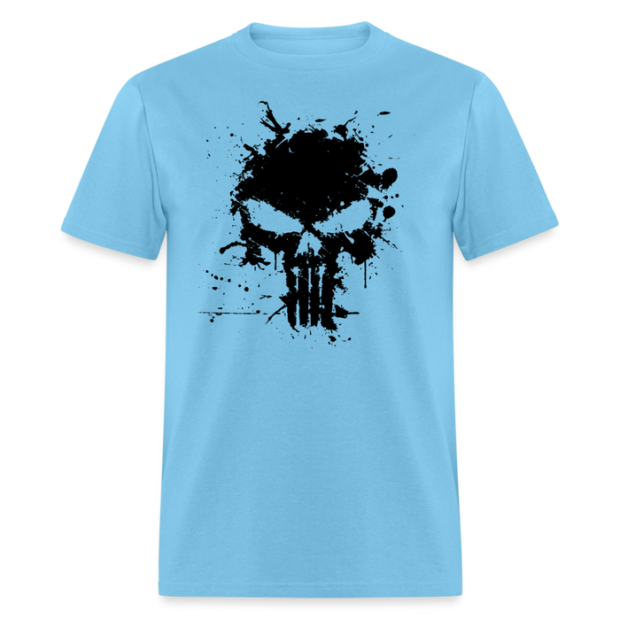 Unisex Classic T-Shirt - Punisher Splatter - aquatic blue