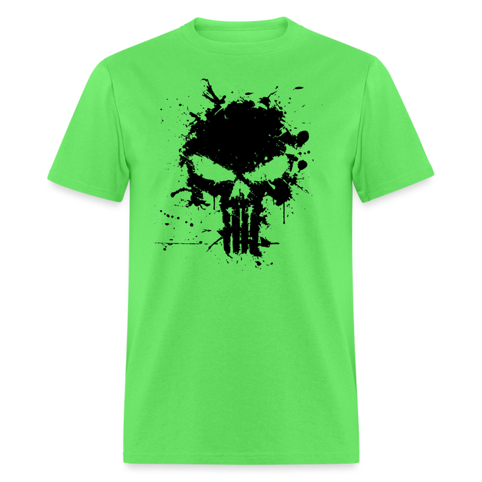 Unisex Classic T-Shirt - Punisher Splatter - kiwi