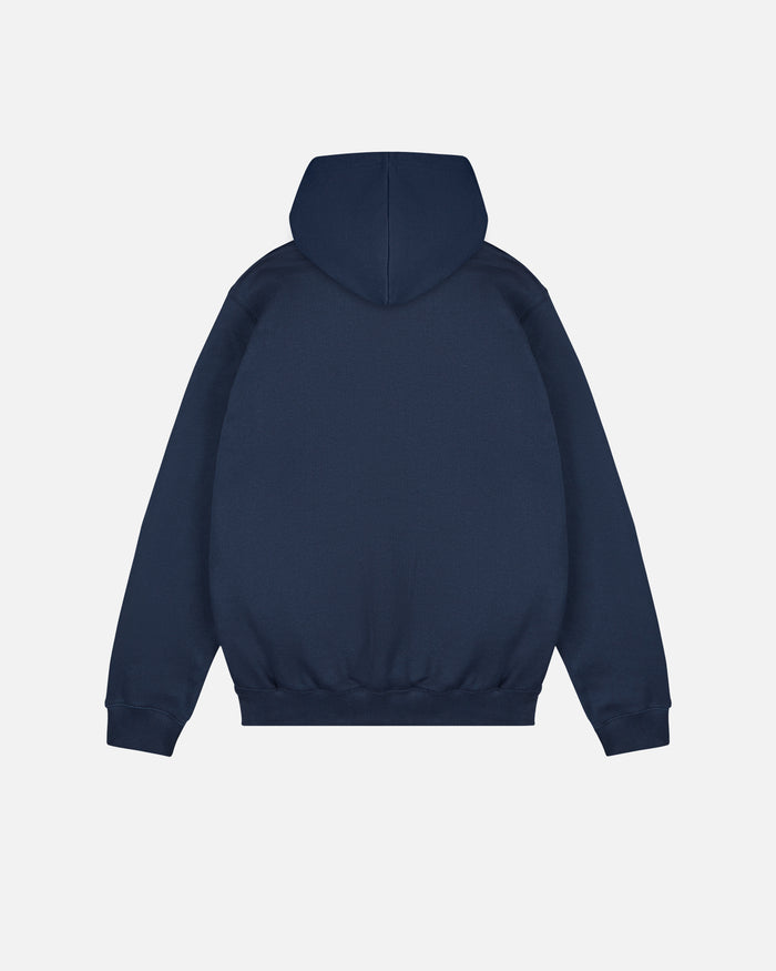 ART OF x Embroidered United Classics Navy Hoodie | MUFC Football Sweat