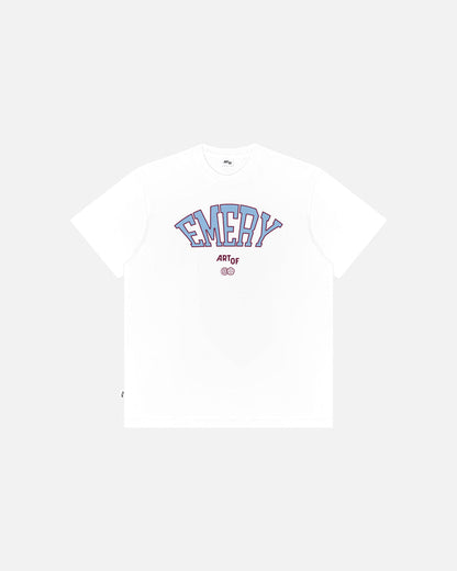 ART OF Villa University of Emery Tee | AVFC White Football T-shirt
